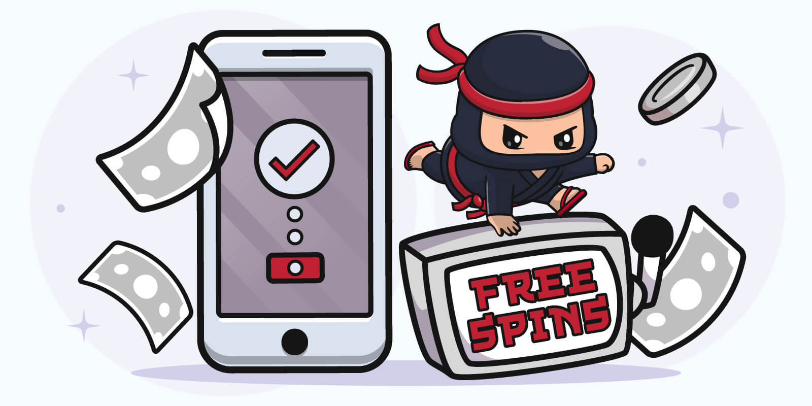 Slide In, Snag the Bonus, Disappear. The Ninja Way to Claim Free Mobile Casino Spins