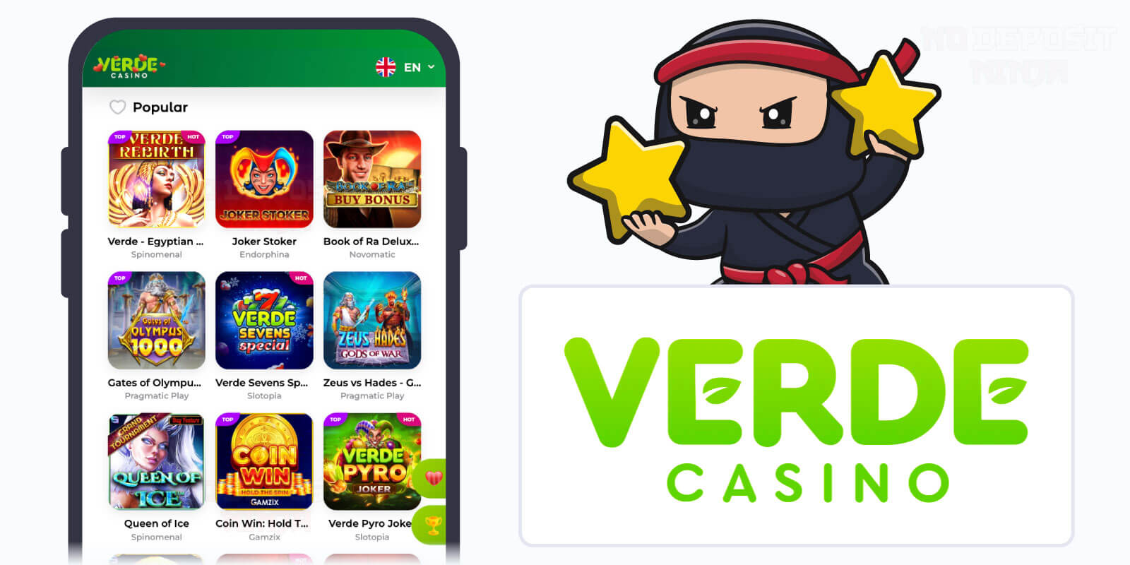 VerdeCasino Review